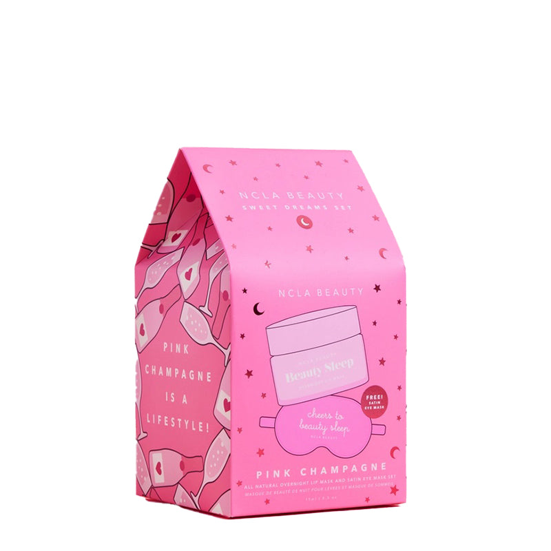 ncla-beauty-sweet-dreams-pink-champagne-lip-mask-gift-set