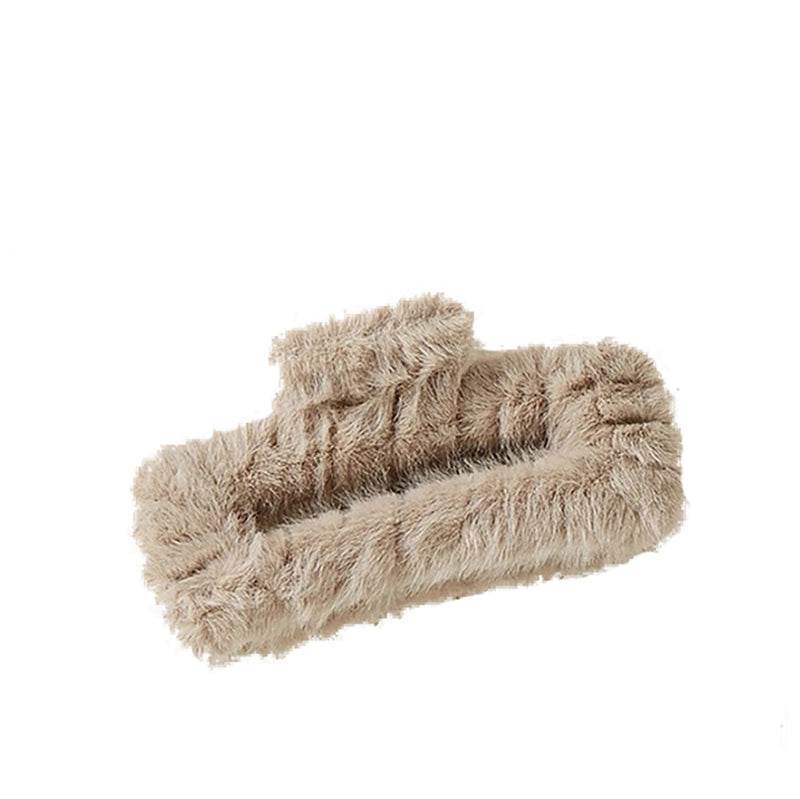 love-and-repeat-jumbo-soft-fur-cut-out-rectangle-hair-claw-clip-beige