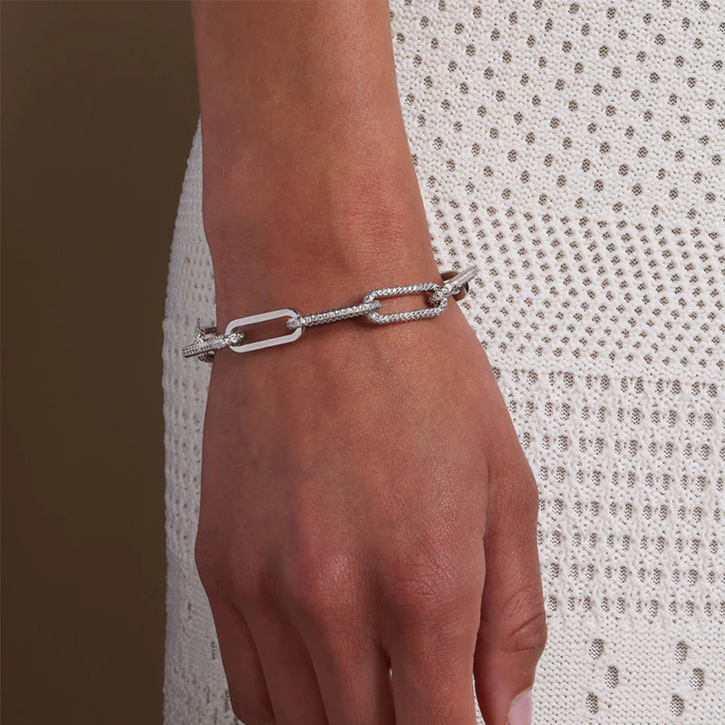 melinda-maria-carrie-pave-chain-link-bracelet-silver-modeled