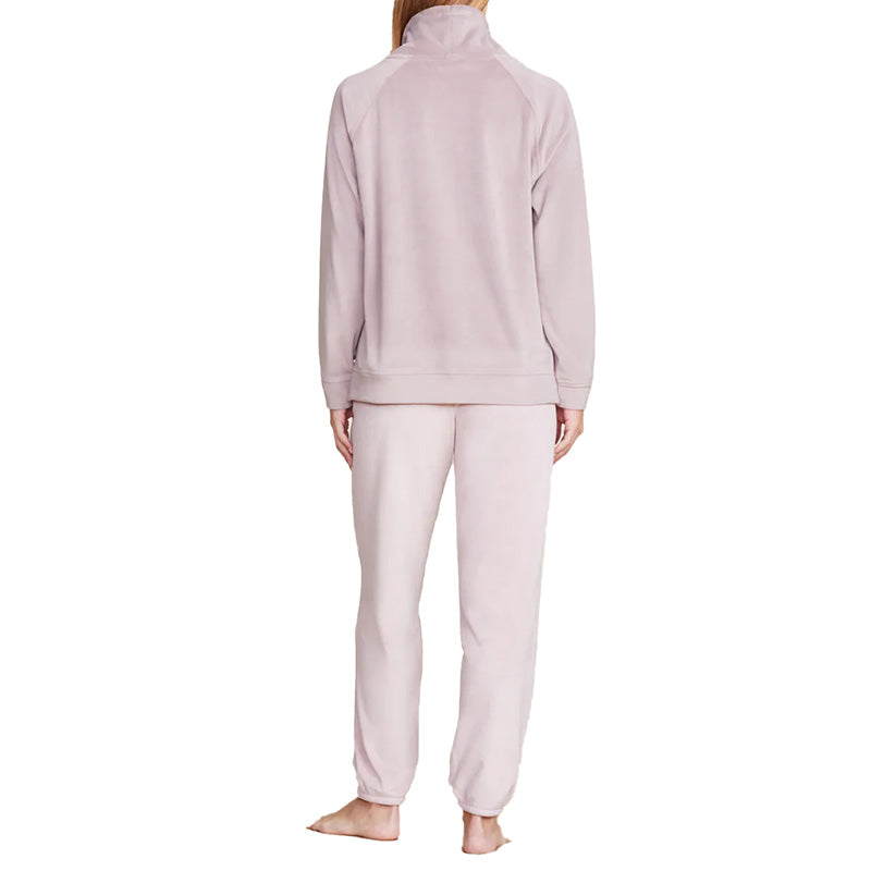 barefoot-dreams-luxechic-funnel-neck-pullover-deep-taupe-with-hi-lo-hemline