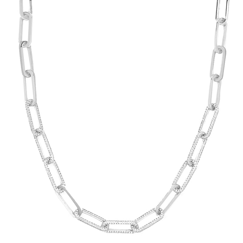 MELINDA MARIA | Carrie Pavè  Chain Necklace