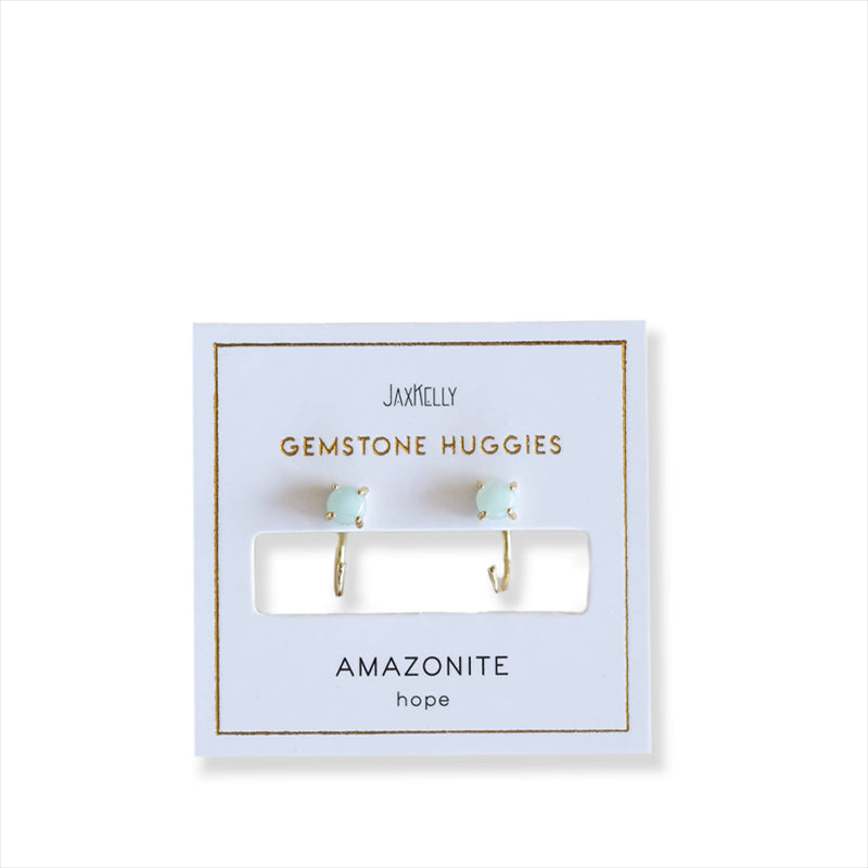 jaxkelly-amazonite-huggie-earrings