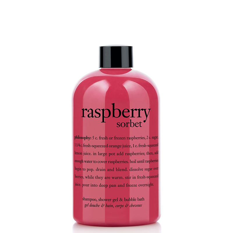 philosophy-raspberry-sorbet-shampoo-shower-gel-bubble-bath