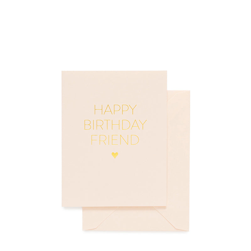 SUGAR PAPER | Happy Birthday Friend Card