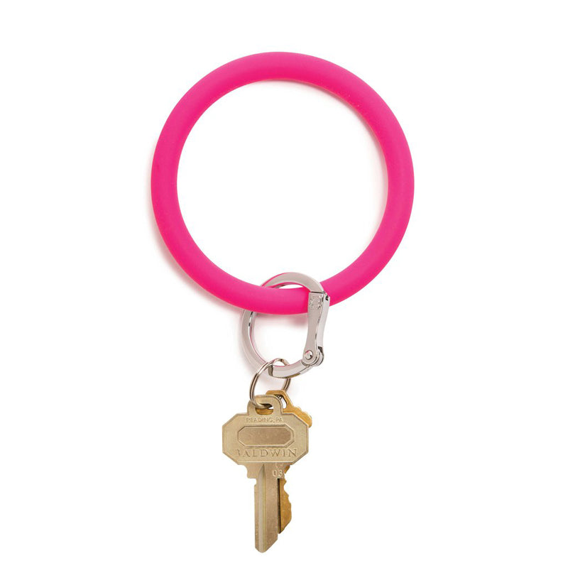 o-venture-big-o-key-ring-silicone-tickled-pink