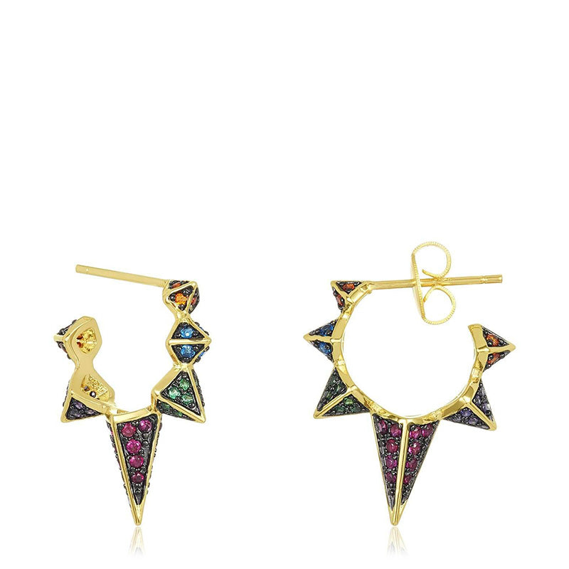 melinda-maria-gabriella-diamondette-spiked-hoop-earrings-rainbow