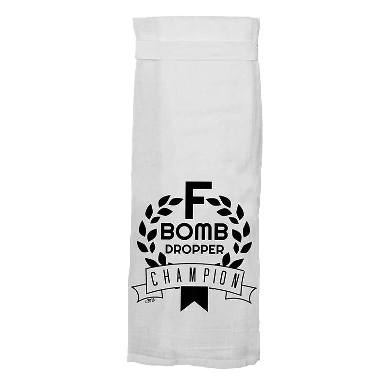TWISTED WARES | F Bomb Champion Kitchen Tea Towel