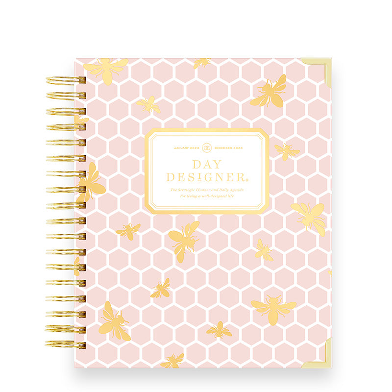 day-designer-belle-and-blush-2023-daily-planner-busy-bee-cover