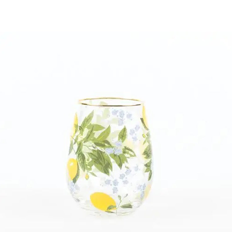 8-oak-lane-stemless-wine-glass-lemon-floral