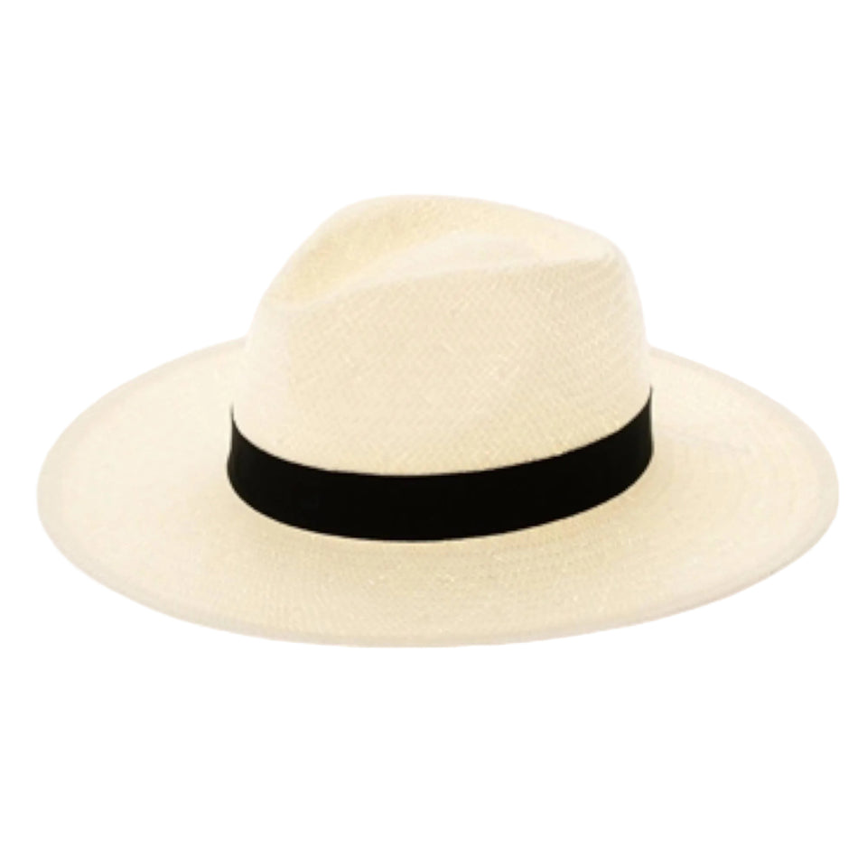 QUEENS INC | Handwoven Toyo Straw Panama Hat
