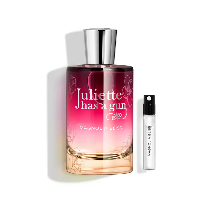 Full Size, Juliette Has A Gun Magnolia Bliss Eau de Parfum 100 ml bottle with 7.5 ml travel spray