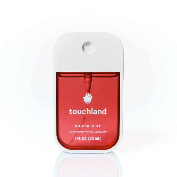 Touchland Power Mist Cranberry Fizz hand sanitizer spray bottle, 1 fl oz