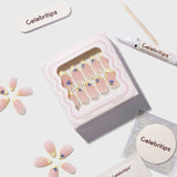 Celebritips nail tips packaging with accessories on a white background