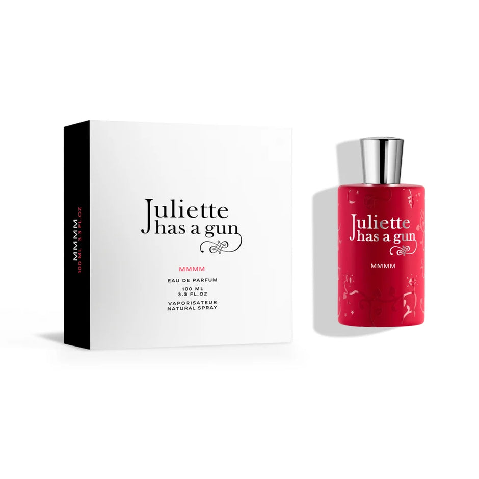 Juliette Has A Gun MMMM Eau de Parfum bottle with its white gift box