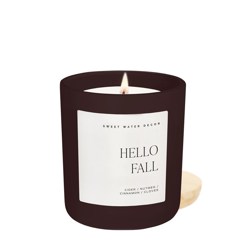 SWEET WATER DECOR | Hello Fall Candle - 15oz