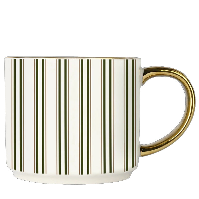SWEET-WATER-DECOR-Stripe-Coffee-Mug-Green
