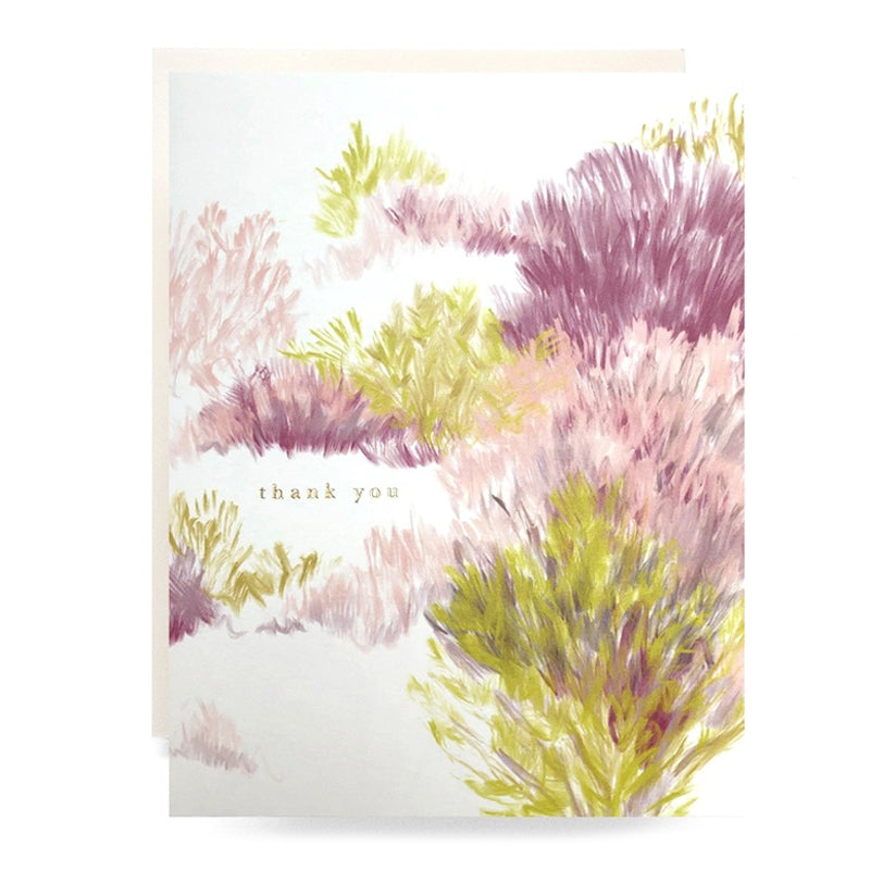 ANTIQUARIA | Heathered Thank You Greeting Card