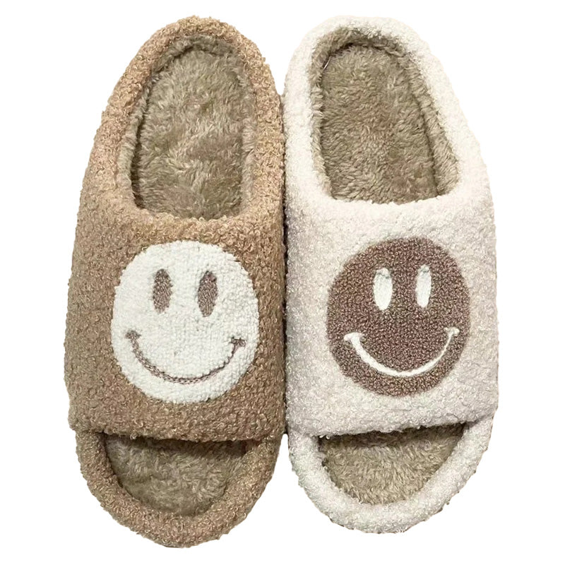 miss-sparkling-happy-face-open-toe-slippers