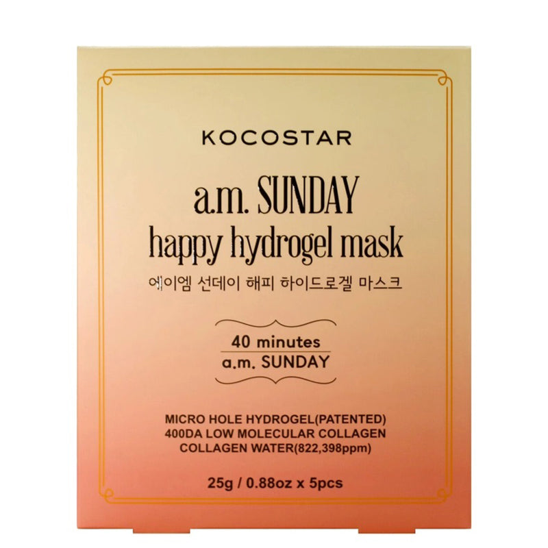 kocostar-am-sunday-happy-hydrogel-mask-packaging