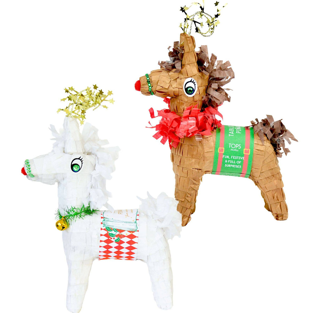 TOPS MALIBU | Mini Tabletop Reindeer Piñata