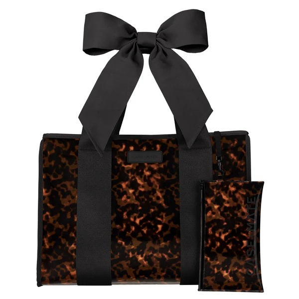 CASE-MATE | Tortoise Shell Bow Jelly Tote Bag