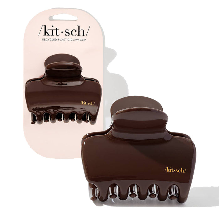 KITSCH | Recycled Plastic Puffy Cloud Clip 1pc - Chocolate