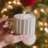 SWEET-WATER-DECOR-Stripe-Coffee-Mug-Green