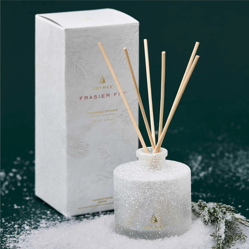 thymes-frasier-fir-petite-flocked-reed-diffuser-lifestyle