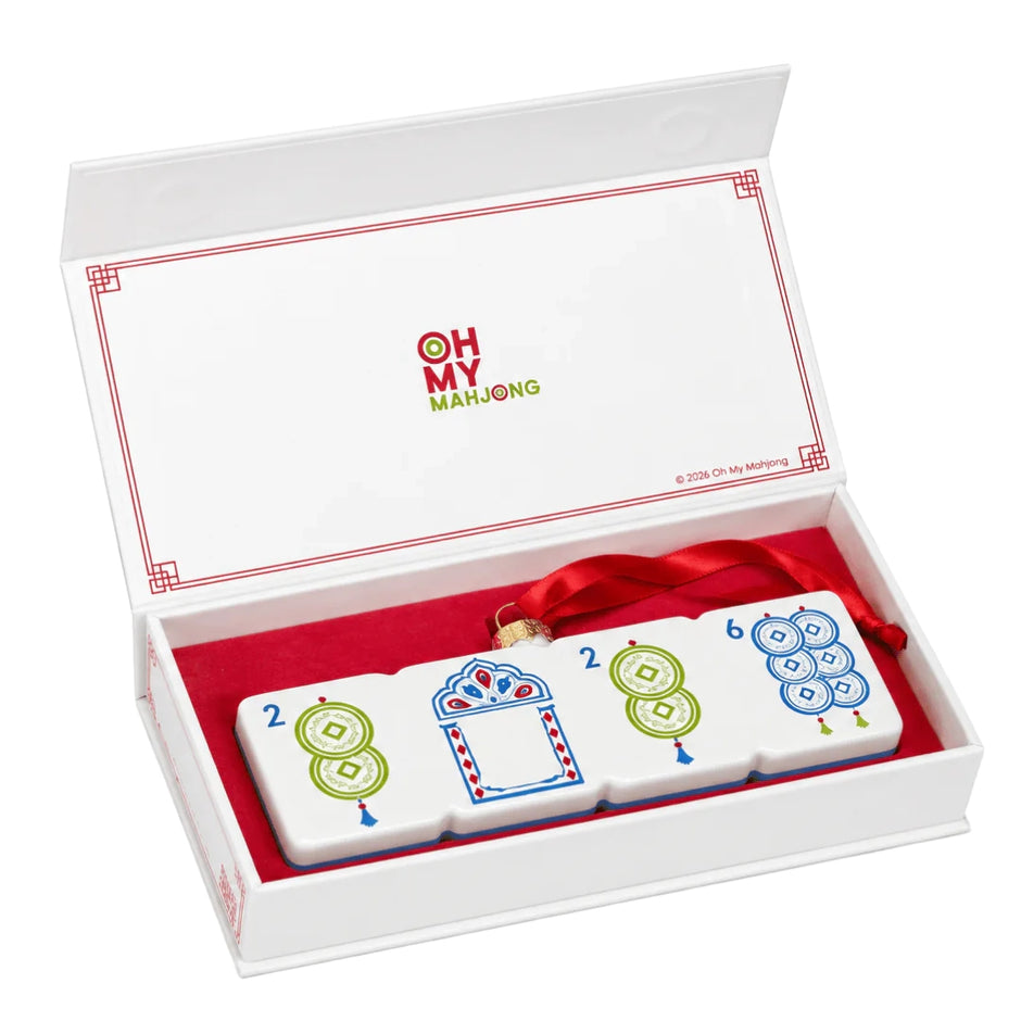 OH MY MAHJONG | 2026 Fortune Coin Ornament