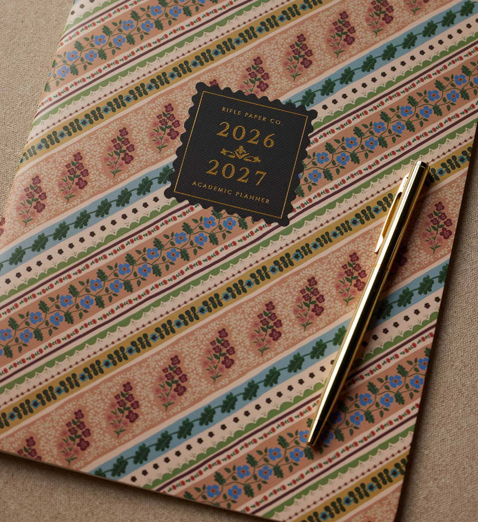 RIFLE PAPER CO. | 2027 Paisley 12-Month Academic Appointment Notebook