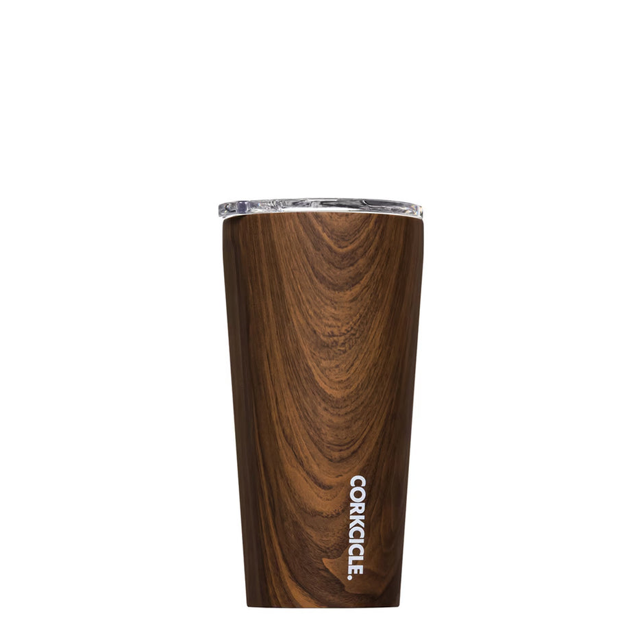 Corkcicle 16oz Tumbler Walnut Wood