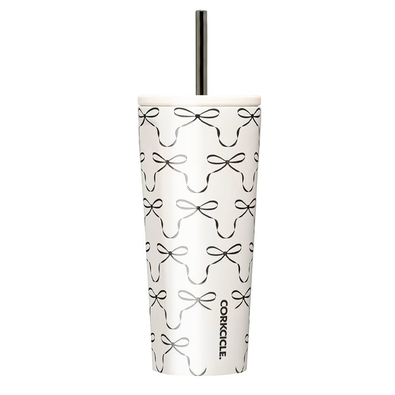CORKCICLE | 24 oz. Cold Cup - Black Bows