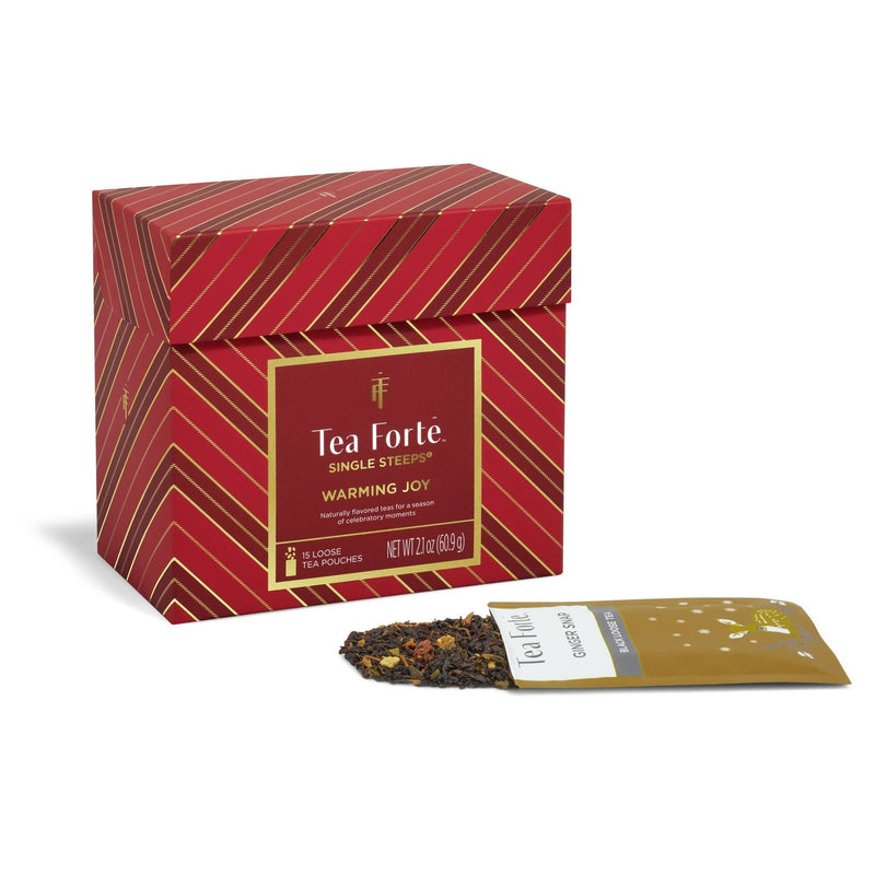 TEA FORTE | Warming Joy Single Steeps 2026