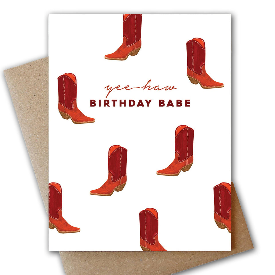 ABIGAIL JAYNE DESIGN | Cowgirl Birthday Card