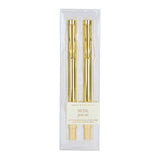 Gold metal ballpoint pen set of 2 with black ink by Sweet Water Decor