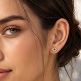TAI RITTICHAI | Pave Evil Eye Studs