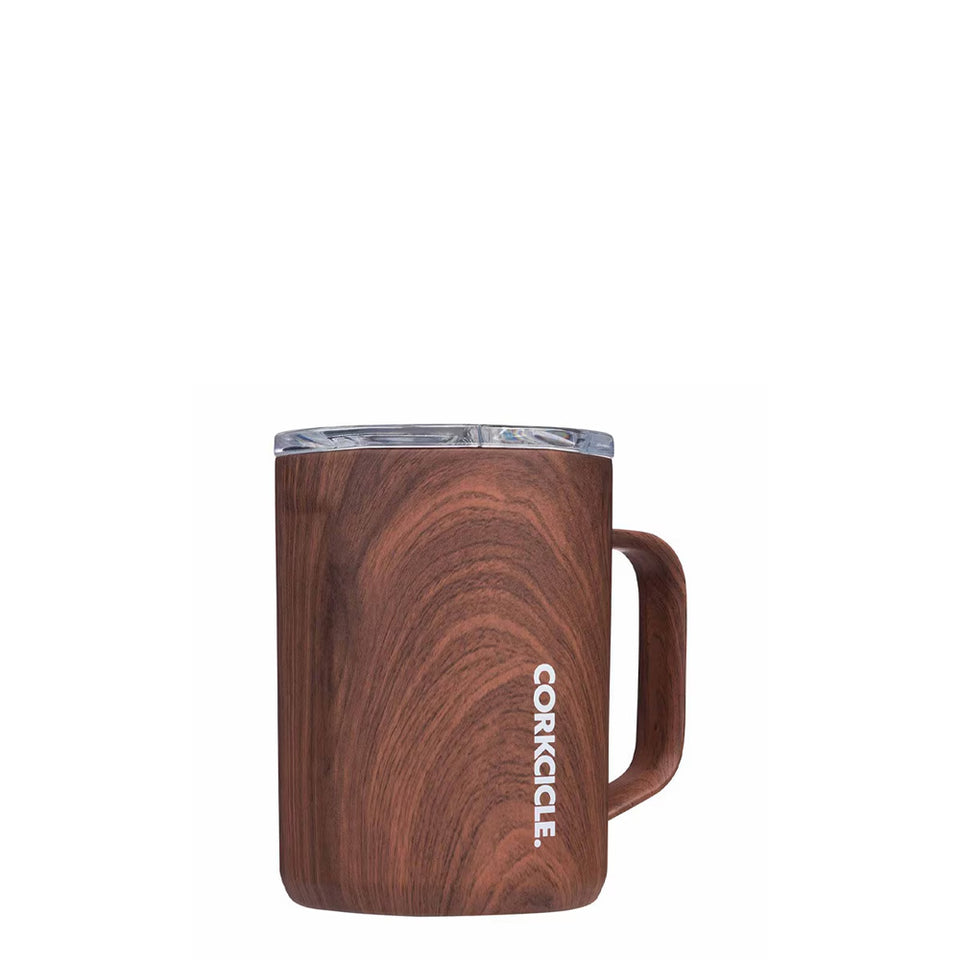 Corkcicle 16oz Coffee Mug Walnut Wood