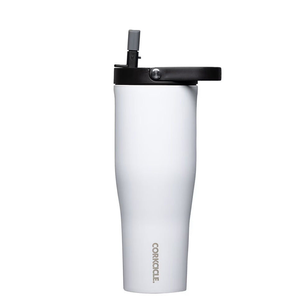 Corkcicle 30oz Go Cup XL Gloss White