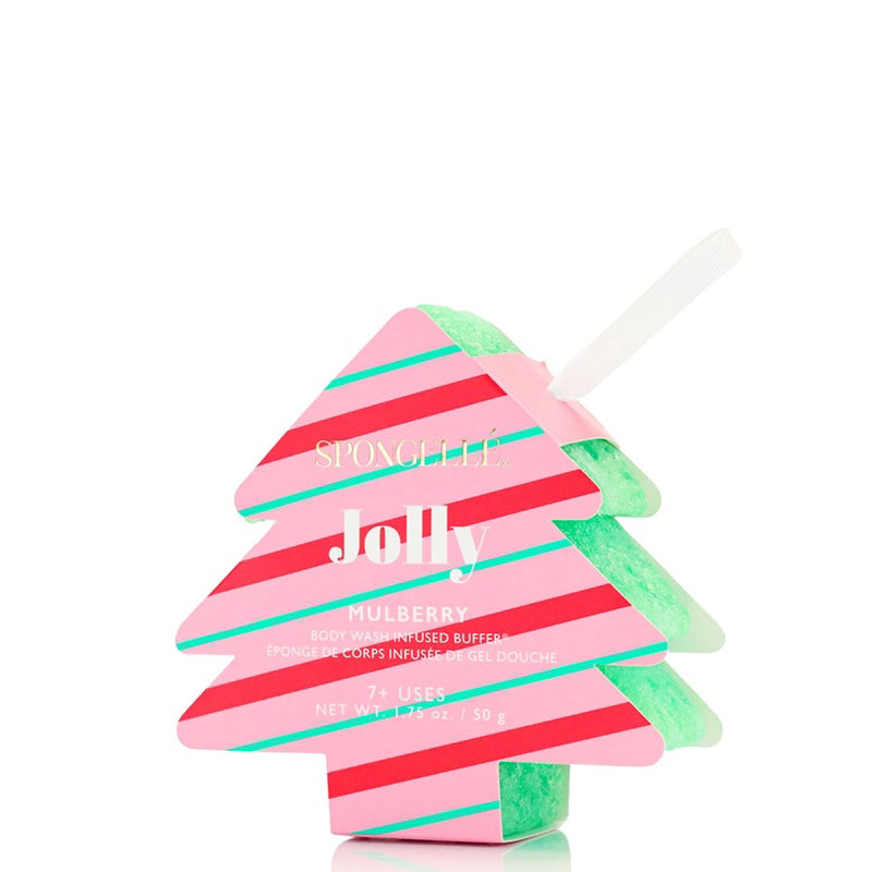 SPONGELLE | Holiday Tree - Jolly - Mulberry