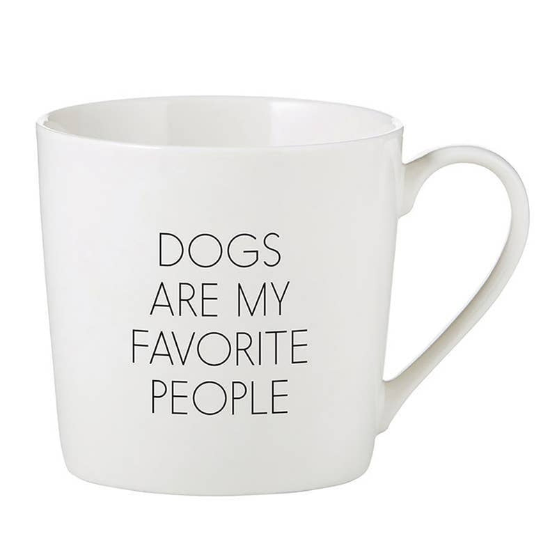 SANTA BARBARA DESIGN STUDIO | Cafe Mug - Dogs Are My Favorite People