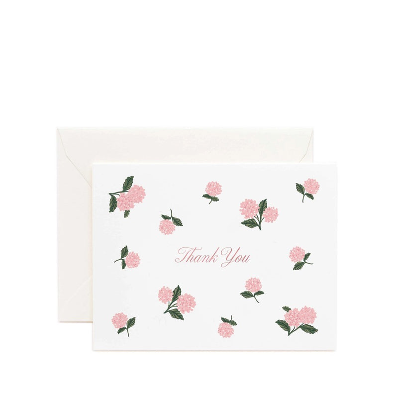 rifle-paper-pink-hydrangea-thank-you-card