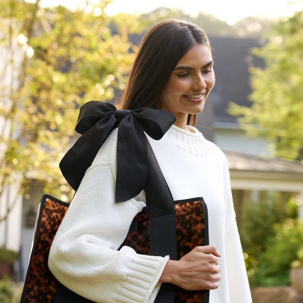 CASE-MATE | Tortoise Shell Bow Jelly Tote Bag