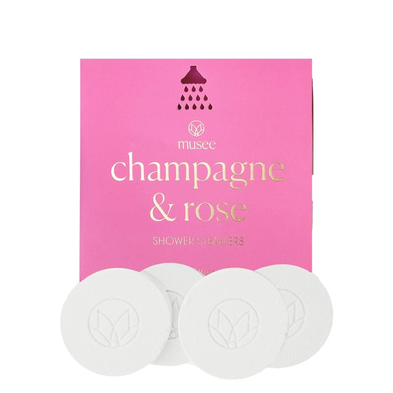 MUSEE BATH | Champagne & Rose Shower Steamers