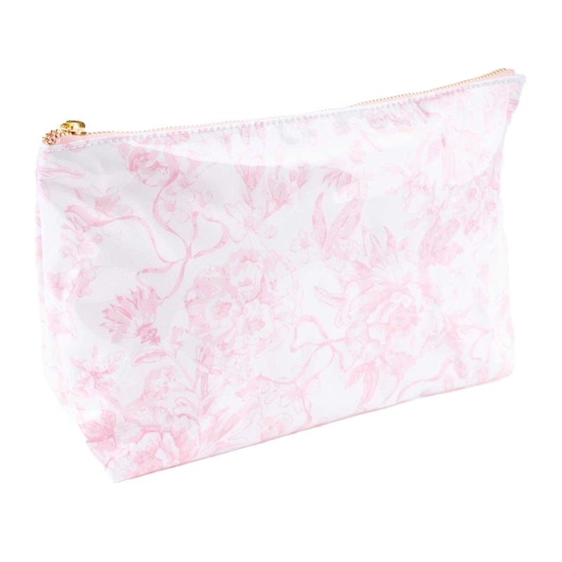 8-oak-lane-pink-bow-toile-cosmetic-case-travel-angled