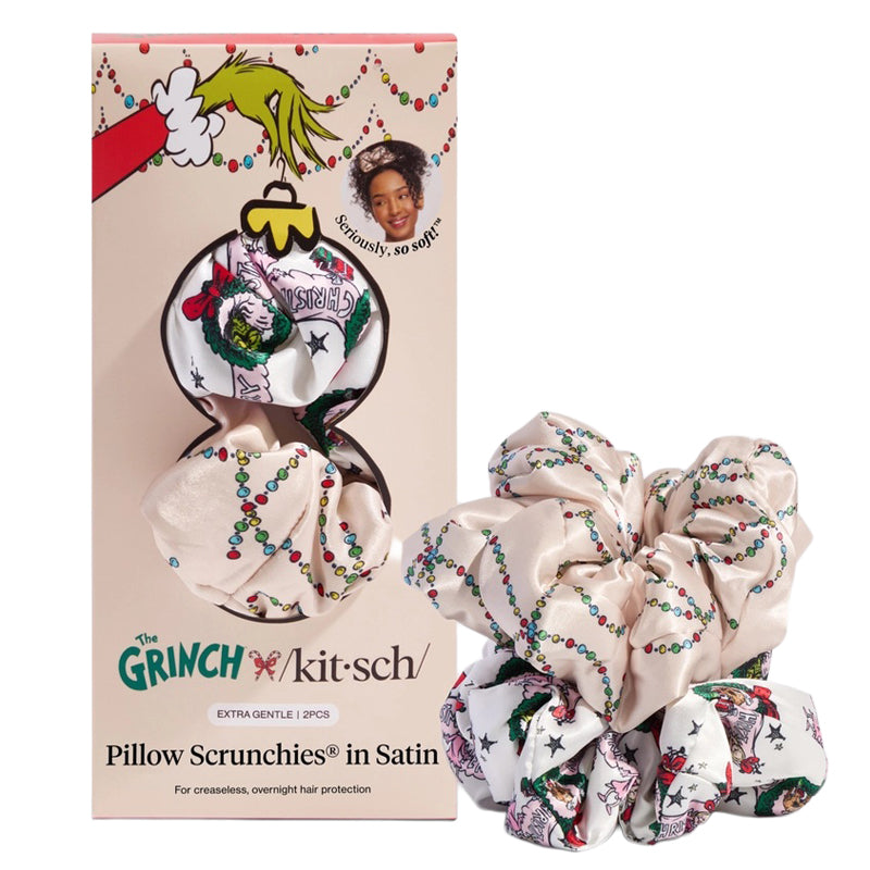 kitsch-the-grinch-satin-pillow-scrunchies-set