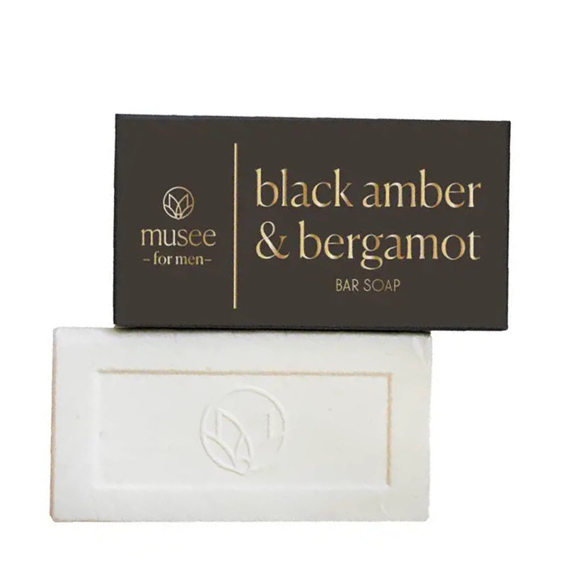 MUSEE BATH | Black Amber & Bergamot Bar Soap