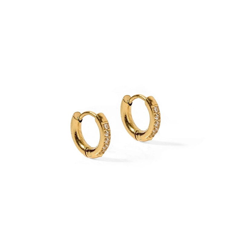 linny-co-huggie-earrings-scarlett-hoop-gold-8mm-cz