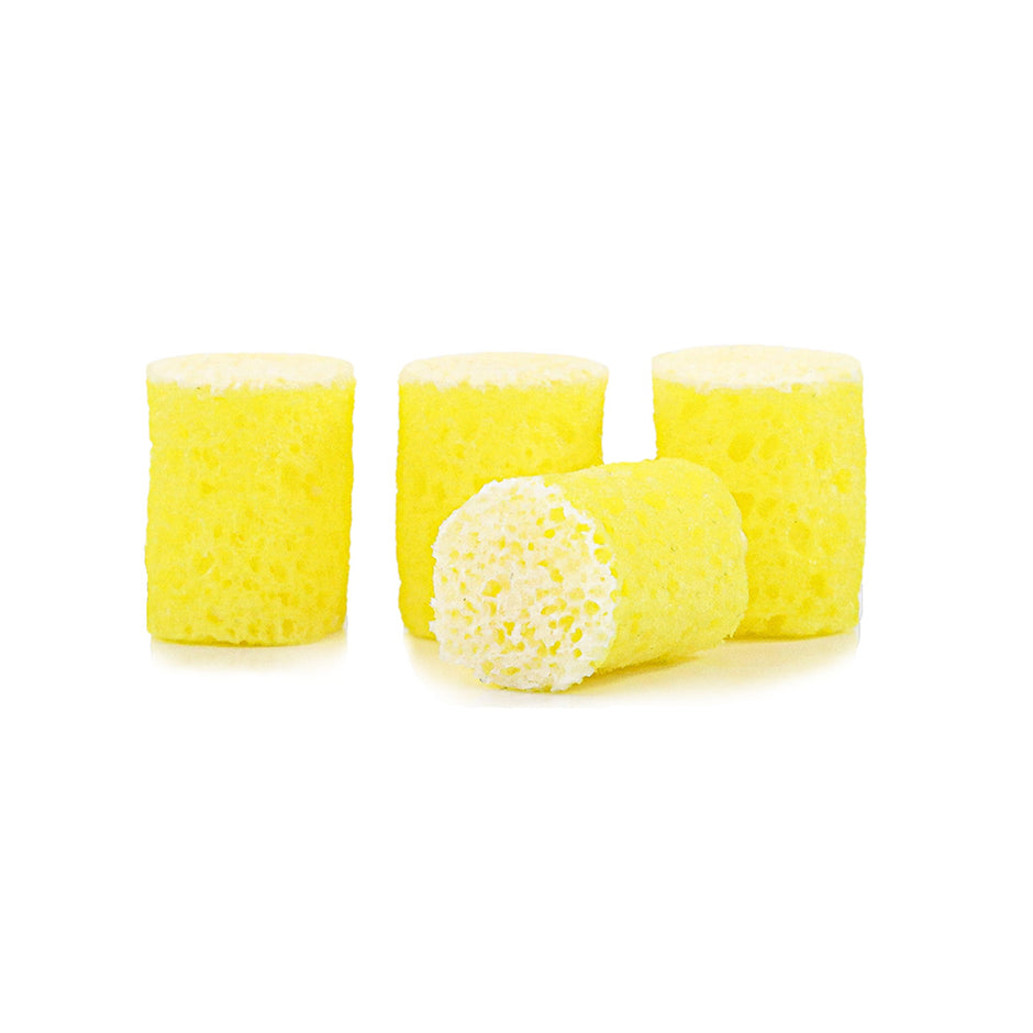SPONGELLÉ Juicy Orange PediPOP Buffer Bits - yellow exfoliating foot care sponges
