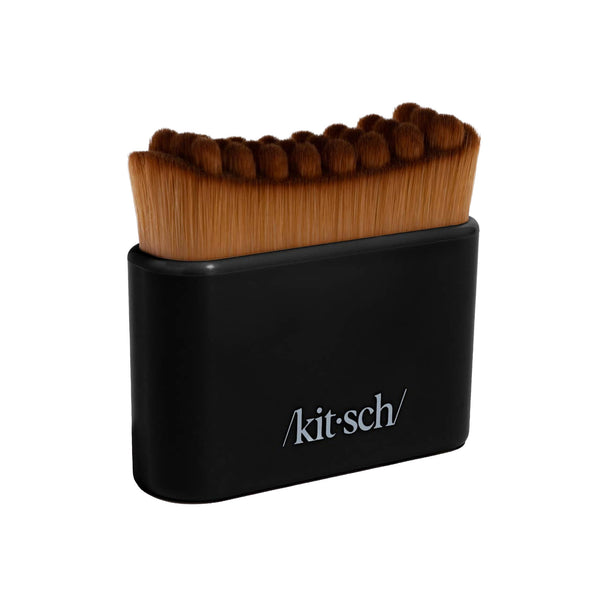 KITSCH | Lymphatic Contour Face Brush - Black