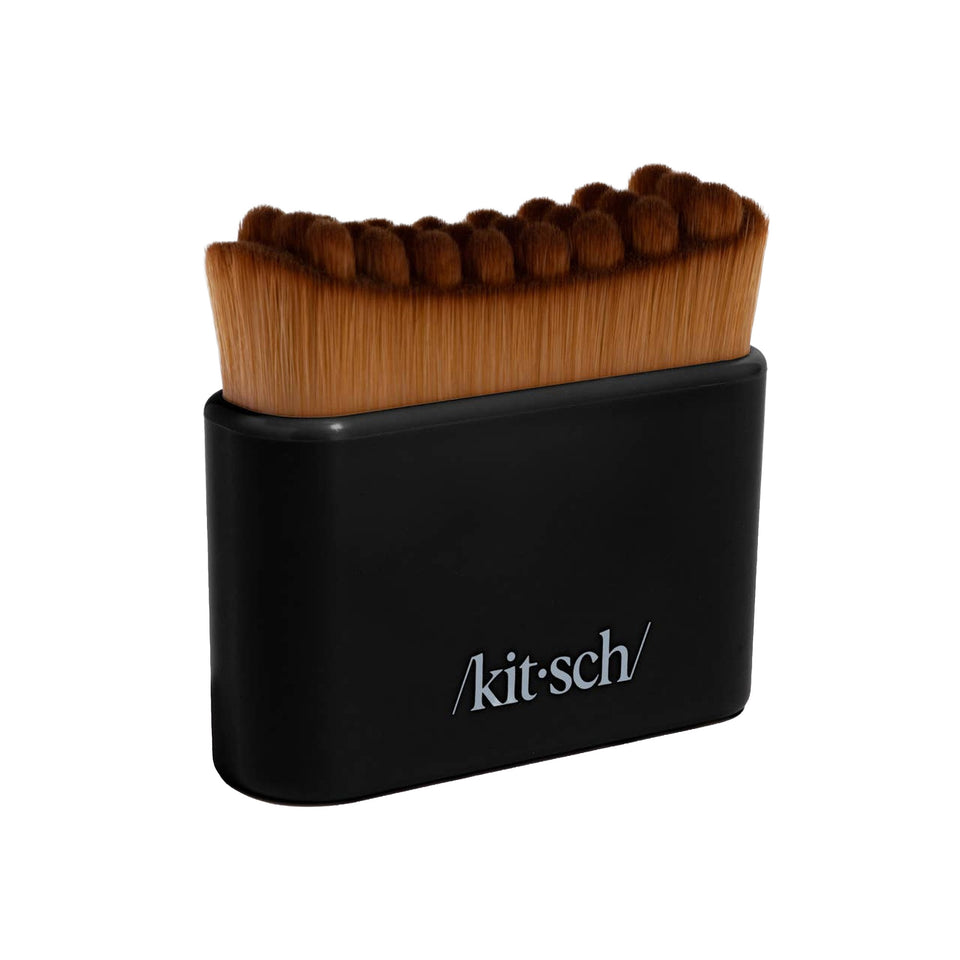 KITSCH | Lymphatic Contour Face Brush - Black